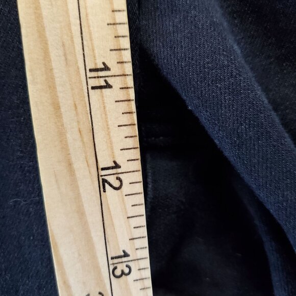 Old Navy Jeans Womens 14 Black High-Rise Weekender Flare Stretch Pull-On Crop - Picture 6 of 10